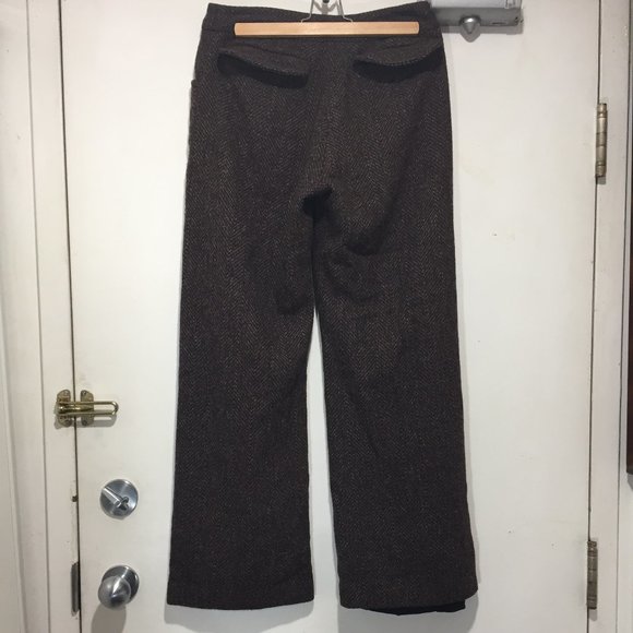 COMRAGS WIDE LEG WOOL PANTS SIZE M - Picture 5 of 7